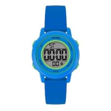 Imagem de Relógio Mormaii Infantil Azul Verde Masculino MO0702AC/8A-Masculino