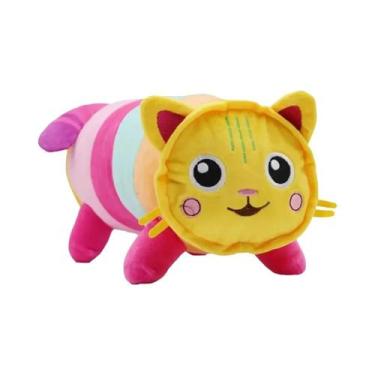 Imagem de Mochila De Pelúcia Infantil 20-30cm Gabby's Dollhouse Gato Bolo Sereia