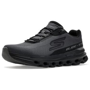 Imagem de Skechers Tênis masculino Go Run Glide Step Arch Fit Ackler, Preto/Carvão, 46