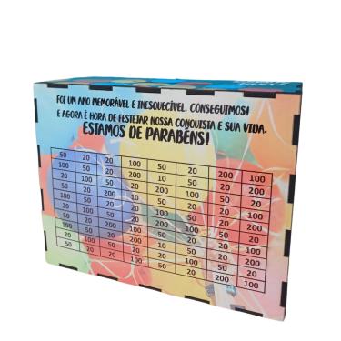 Imagem de Cofre Sonhos Meu Aniversário Desafio Meta Junte 8 Mil Para Seu Sonho