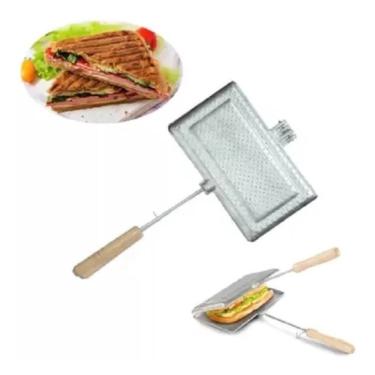 Imagem de Sanduicheira Chapa Dupla De Pão Preparador Misto Quente