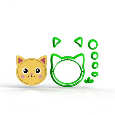 Imagem de Cortador Casa Mágica Da Gabby - Almofagato Tamanho 5 Cm