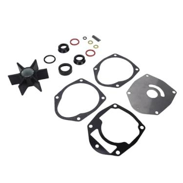 Imagem de Zerodis Kit de Reparo de Bomba de água, Impulsor de Borracha e Tampa de Metal, Perfeito para Motores de Popa Mariner e Unidades de Popa MerCruiser Série de Iate de Barco