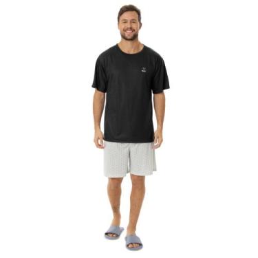 Imagem de Pijama Victory Original Liso Camiseta Básico Camiseta Com Bordado e Sh