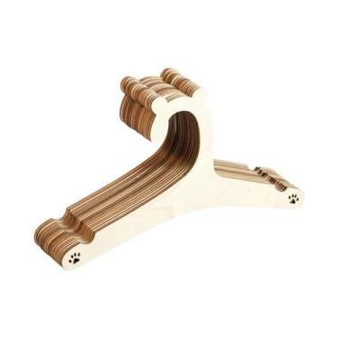 Imagem de Cabides De Madeira Para Bebês De 9 Polegadas, 20 Peças, Design Liso De