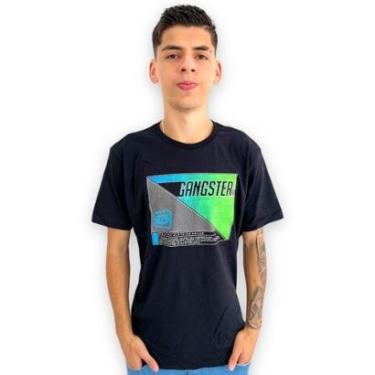 Imagem de Camiseta Masculina Gangster Estampada Gola Careca-Masculino