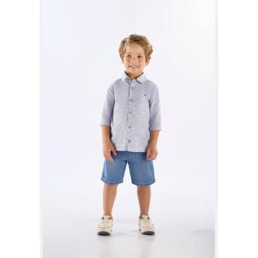 Imagem de Bermuda Infantil em Jeans e Elastano Up Baby-Masculino