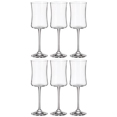 Imagem de Conjunto de Taças para Vinho Bohemia Buteo em Cristal 260ml - 6 Peças