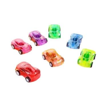 Imagem de Mini Carrinhos De Brinquedo Coloridos De Desenho Animado Com Fricção, 