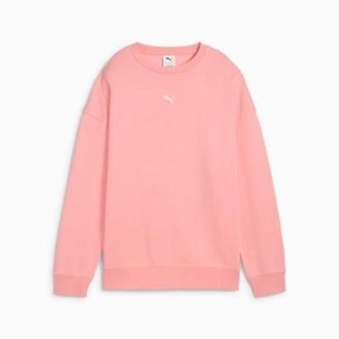 Imagem de Moletom Puma Essentials Oversized - ROSA G-Feminino