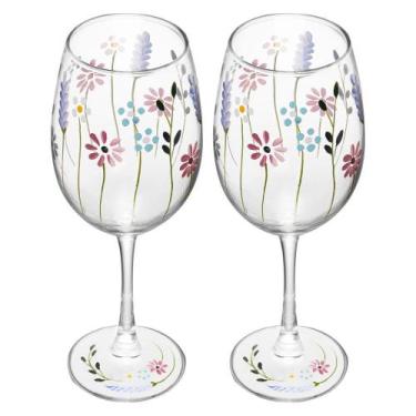 Imagem de Conjunto 2 Taças Floralia 430ml Vidro - Wolff