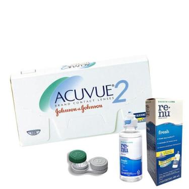 Imagem de O-renu fresh 120ml + estojo + lc jj acuvue 2 - J&J