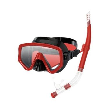 Imagem de Conjunto De Máscara De Mergulho Para Adultos Com Snorkel, Equipamento 