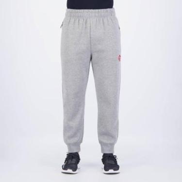 Imagem de Calça Moletom Flamengo Rest Mescla Cinza-Masculino