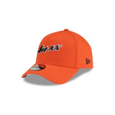Imagem de BONE NEW ERA 9FORTY A-FRAME SNAPBACK BALTIMORE ORIOLES MLB HYPERFLY LARANJA-Masculino