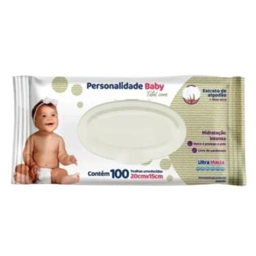 Imagem de Lenço Umedecido Personalidade 100 Unidades