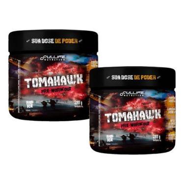 Imagem de Kit 2x Pre Treino Tomahawk 380g Red Ice Fullife Energia Foco - Fullife