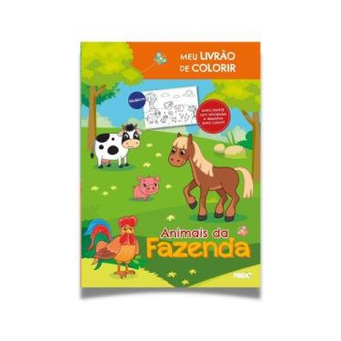 Imagem de Livro Tapete Infantil - Animais da Fazenda - Magic