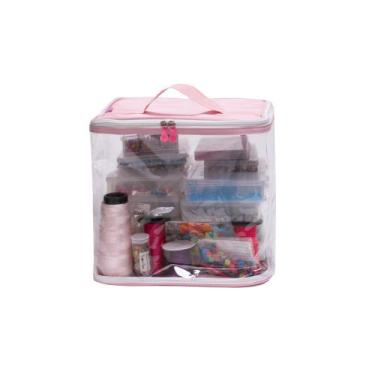 Imagem de Organizador Grande para Brinquedos Infantil Big Box, Rosa
