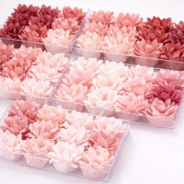 Imagem de 25 Forminhas Para Doces Finos Decoração Liz Tons Rose Festa - BELLO