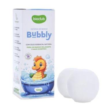 Imagem de Esferas De Banho Bubbly Óleo Natural Suave Vegano Bioclub