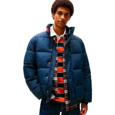 Imagem de Jaqueta Tommy Jeans Acolchoado Azul Masculina-Masculino