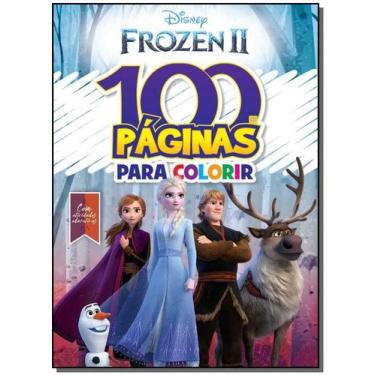 Imagem de 100 paginas p colorir disney frozen 2 - RIDEEL EDITORA ( BICHO ESPERTO