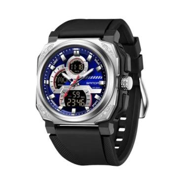 Imagem de Relógio De Quartzo Digital LED À Prova D'água Para Esportes Militares 