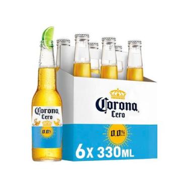 Imagem de Cerveja Corona Sunbrew Cero sem Álcool 6 Unidades 330ml