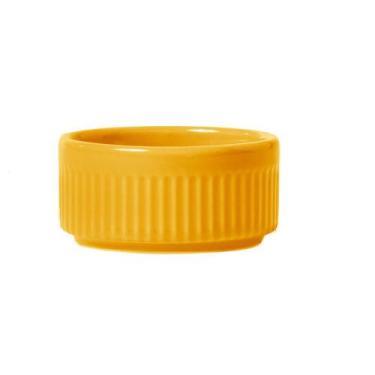 Imagem de Ramekin Refratário 8 cm Amarelo com 130 Ml Porcelana - Germer Porcelan