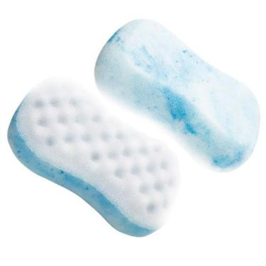 Imagem de Esponja Anatômica Para Banho - Linha Soft - Marco Boni, Azul