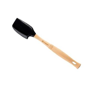 Imagem de ESPATULA LE CREUSET VENUS PRO MEDIA EM SILICONE BLACK ONYX 93007602140000