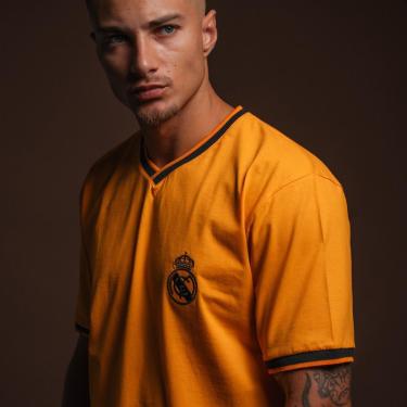 Imagem de Camisa Real Madrid Torcedor Away Amarela Masculina-Masculino