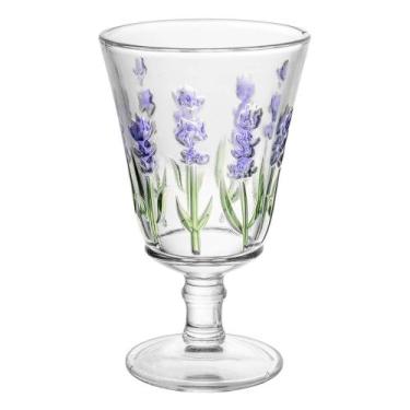 Imagem de Taça de Cristal Lavanda Hand Painting 1 peça - Lyor