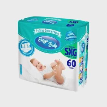 Imagem de FRALDA ENZZO BABY SXG - 60 unidades