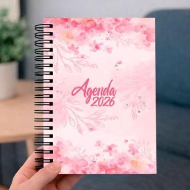 Imagem de Agenda 2026 Coleção Floral  1 Dia Por Página Tema:8 - Onor, 9