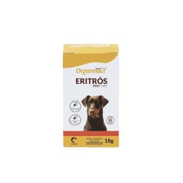 Imagem de Suplementos Eritrós Dog Tabs 30 comprimidos Vitamina Ferro - Organnact