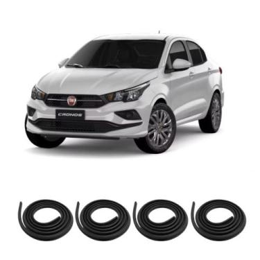 Imagem de Kit Borracha Vedação Das 4 Portas do Cronos - Sem marca