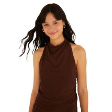 Imagem de Blusa Farm Rio Frente Única Franzido Lateral-Feminino