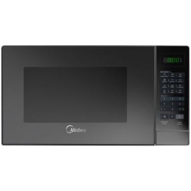 Imagem de Micro-ondas Gourmet Midea Branco E Preto 20 Litros 220v, Prata, 220V