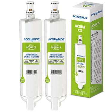 Imagem de Kit 02 Refil Compatível Com Filtro Purificador de Água Consul Acqua CS