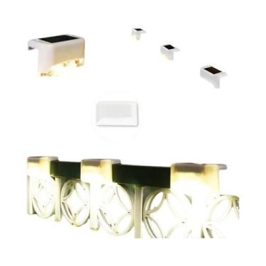 Imagem de Luzes Solares À Prova d'Água Para Deck, Pacote Com 20 Luzes LED Para E