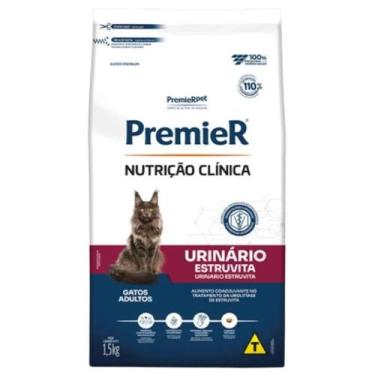 Imagem de Ração PremieR Nutrição Clínica Urinário Gatos Adultos 1,5Kg