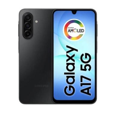 Imagem de Smartphone Samsung Galaxy A17 128GB 4GB RAM 5G Preto, 128GB, Preto