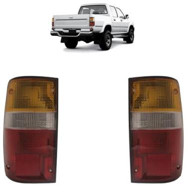 Imagem de Lanterna Traseira Hilux Pickup 1992 A 2001 Tricolor - Automotive Impor
