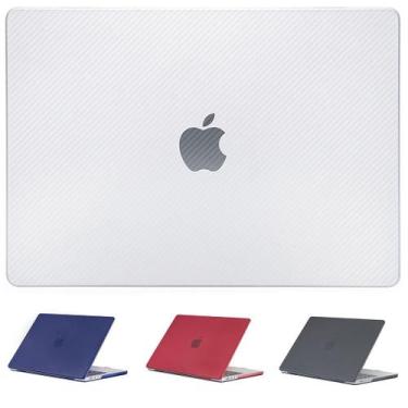 Imagem de Capa Fibra de Carbono compatível com MacBook Pro 14.2 M4 2024 A3185 - 