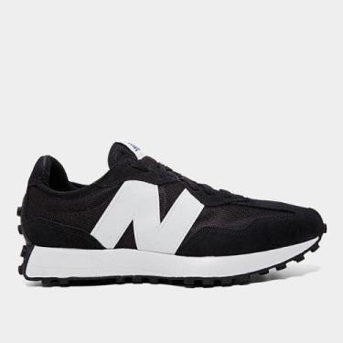 Imagem de Tênis New Balance 327 V1, Preto, Branco, 41