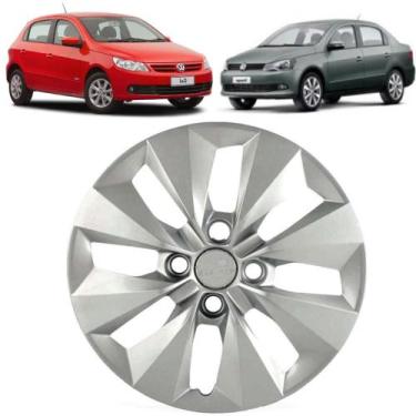 Imagem de 1 Calota Modelo Gol Voyage 2000 até 2014 Aro 14 Polegadas Parafuso Cub