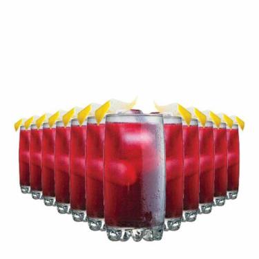 Imagem de Jogo de Copos de Vidro Riviera Long Drink para Água e Suco 385ml 12pcs