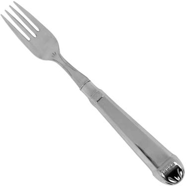 Imagem de Garfo para Churrasco Inox Liso 20cm Talher Avulso Rodizio Restaurante Buffet de Mesa